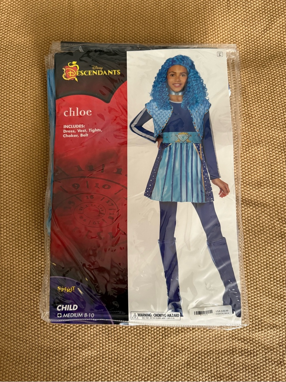 Spirit Chloe Kids Costume - Blue